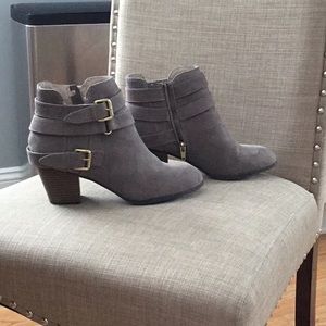 Grey booties